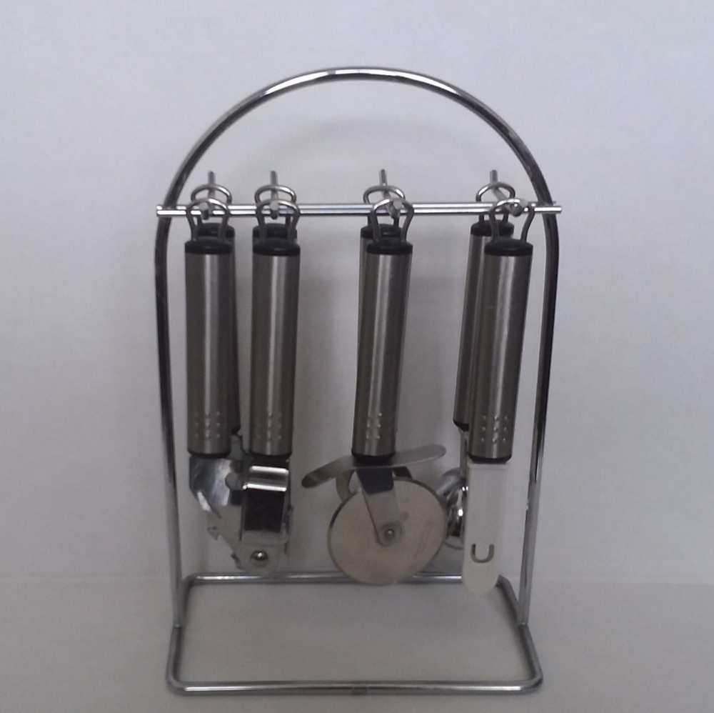 Hanging Countertop Utensil Set - Picture 2 of 4